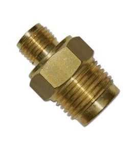 ENCHUFE RAPIDO GIRATORIO PARTE A 1/2" M - 1/4" M